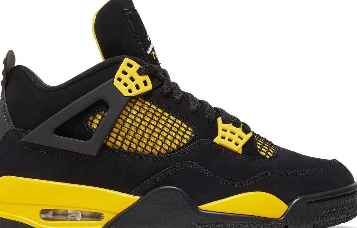 Retro Jordan 4 Air 'Yellow 2023 Thunder' 0510